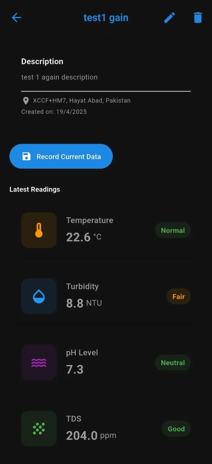 Aqua Sense: screen 4