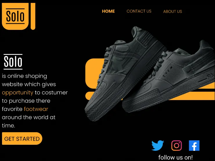 Solo shoe store preview