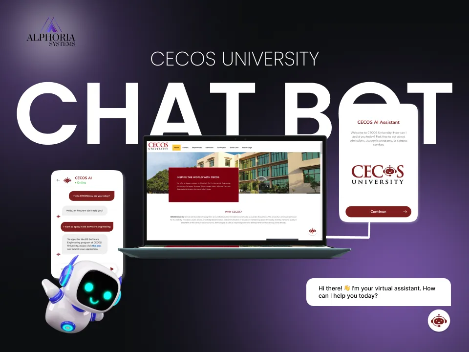 University chatbot preview